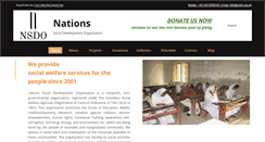 Desktop Screenshot of nsdo.org.pk