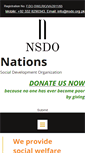 Mobile Screenshot of nsdo.org.pk